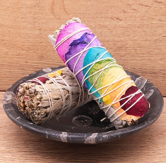 Bâton de sauge blanche 7 chakras